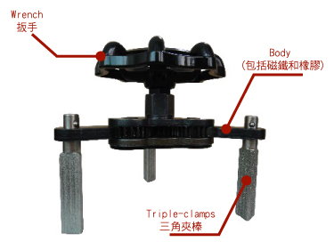 萬用油芯拆裝扳手